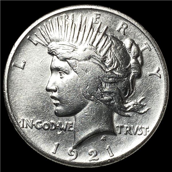 1921 Silver Peace Dollar CLOSELY UNCIRCULATED