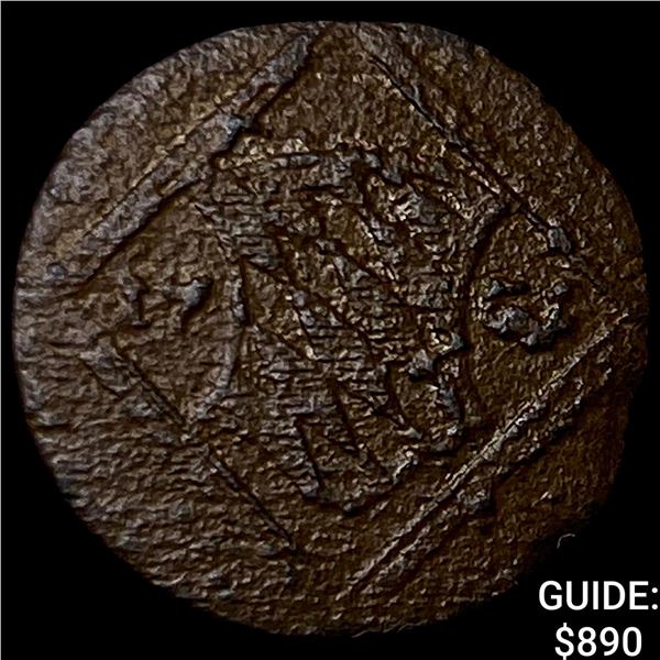 1761 German Bavaria Maximilian III Bronze Heller