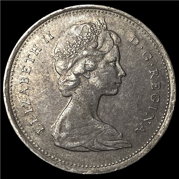 1969 Canada Silver 25 Cents