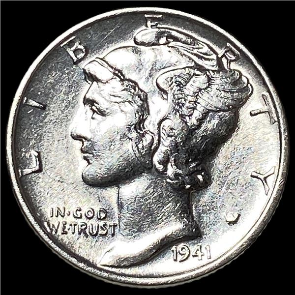 1941 FB Silver Mercury Dime UNCIRCULATED