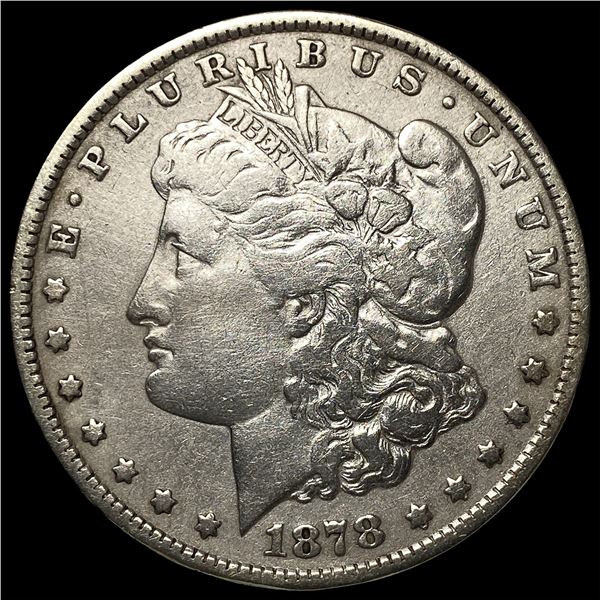 1878-CC Silver Morgan Dollar NEARLY UNCIRCULATED