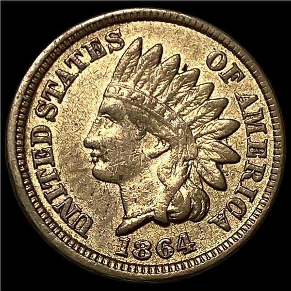 1864 Indian Head Cent CHOICE AU