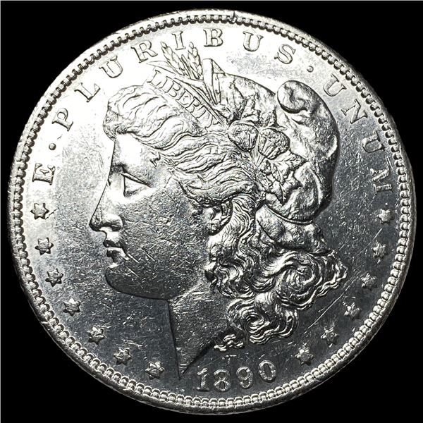 1890-S Silver Morgan Dollar CHOICE BU