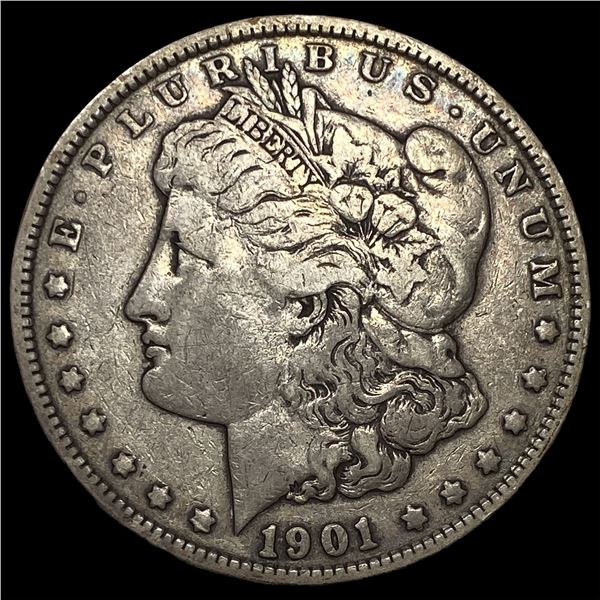 1901 Silver Morgan Dollar NEARLY UNCIRCULATED