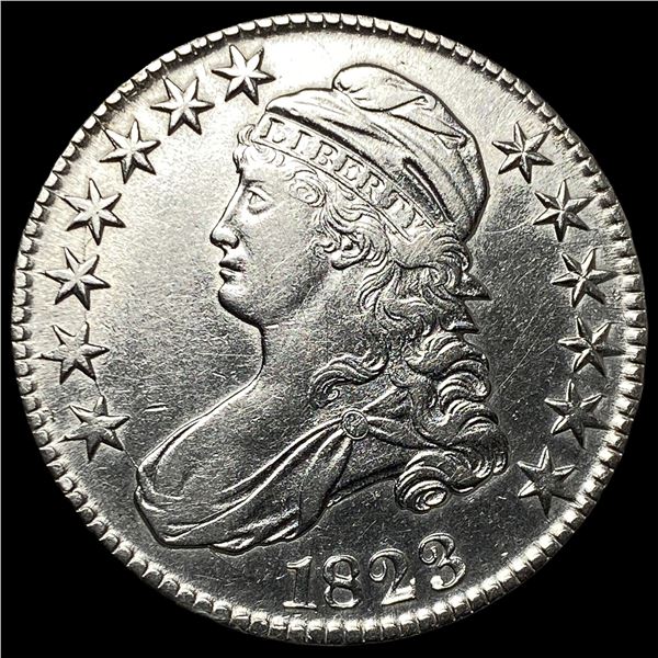 1823 Silver Capped Bust Half Dollar  UNCIRCULATED