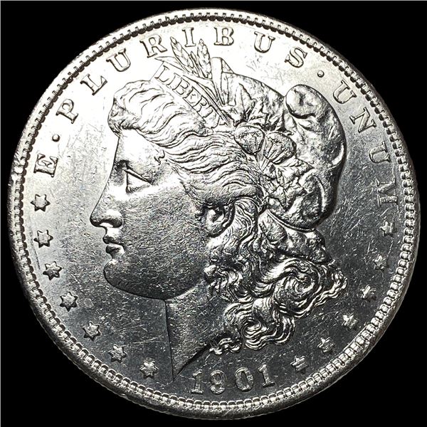 1901-S Silver Morgan Dollar CHOICE AU