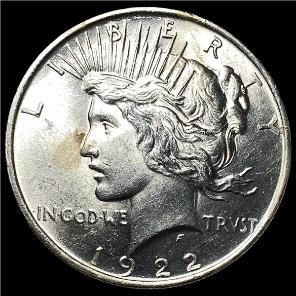 1922 Silver Peace Dollar CHOICE BU