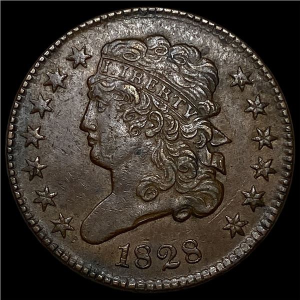 1828 Classic Head Half Cent UNCIRCULATED