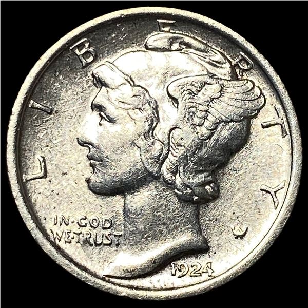 1924 Silver Mercury Dime UNCIRCULATED