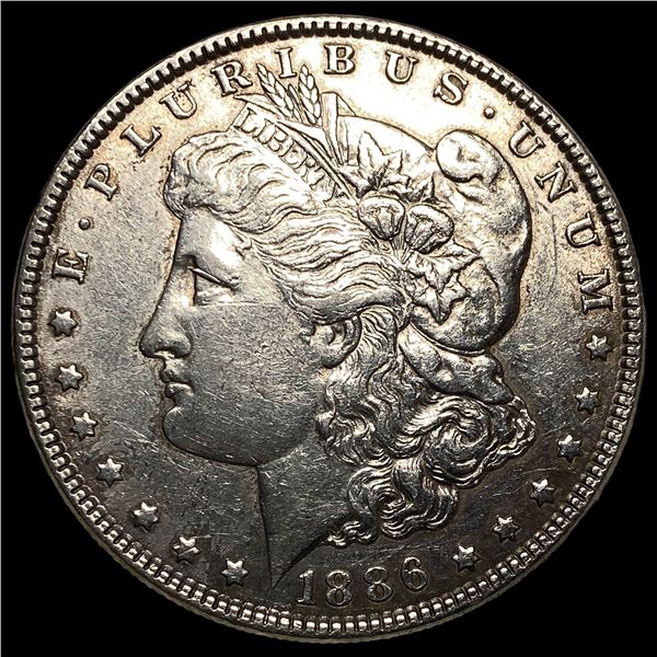 1886 Morgan Silver Dollar CHOICE AU