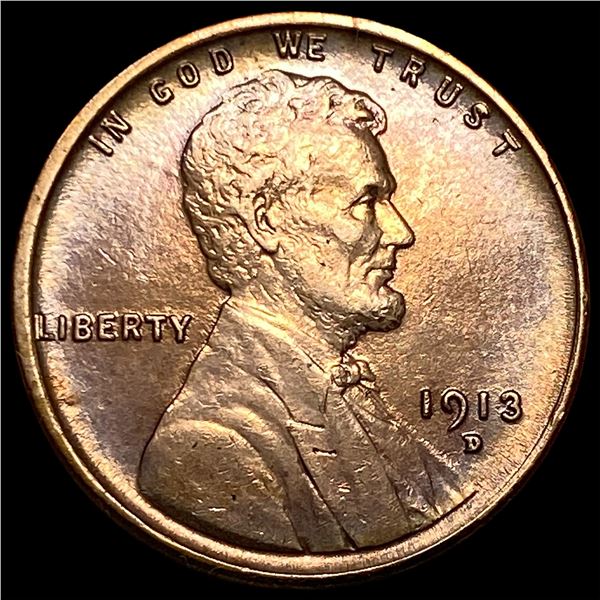1913-D Lincoln Wheat Cent UNCIRCULATED