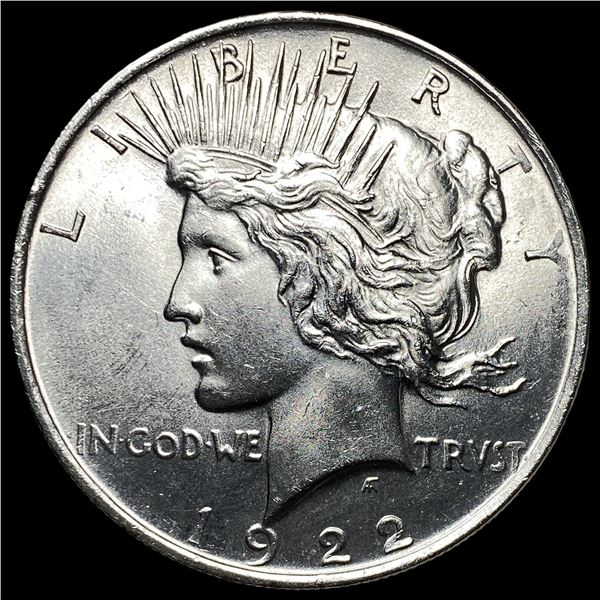 1922 Silver Peace Dollar CHOICE BU