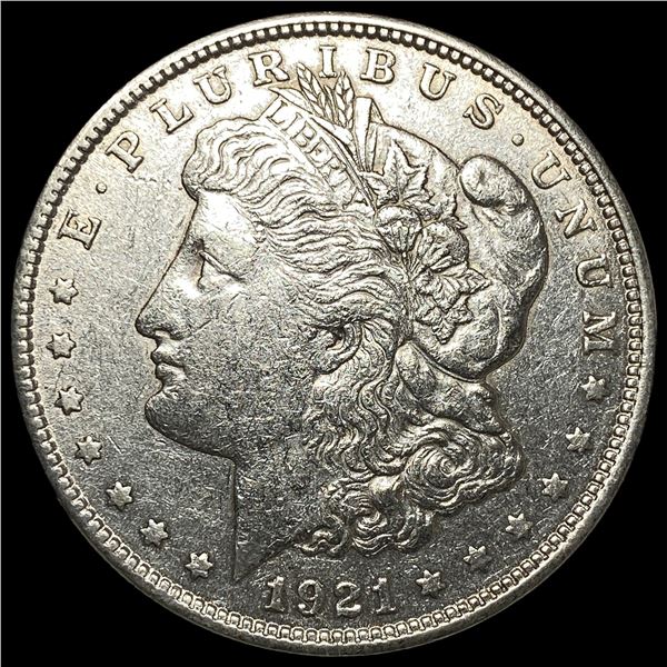 1921 Silver Morgan Dollar NEARLY UNCIRCULATED