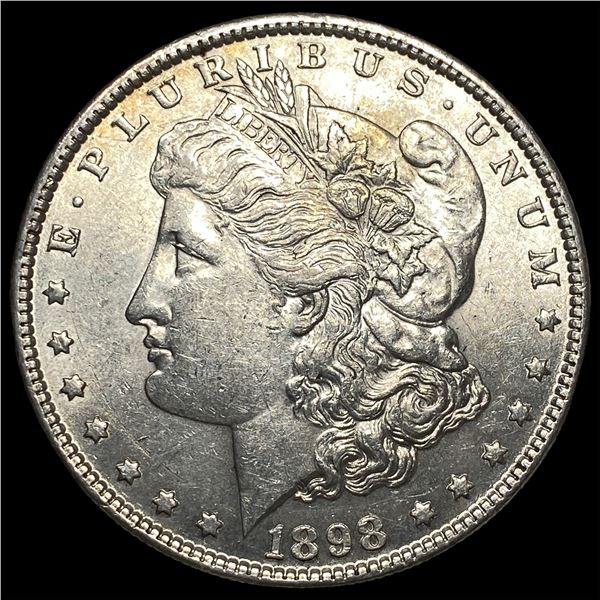 1898 Silver Morgan Dollar CLOSELY UNCIRCULATED