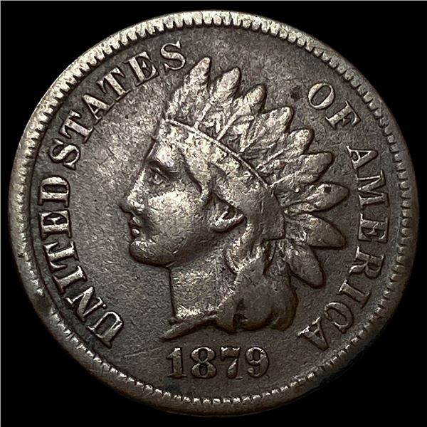 1879 Indian Head Cent NEARLY UNCIRCULATED