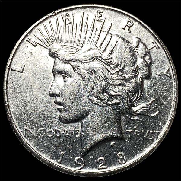 1928-S Silver Peace Dollar UNCIRCULATED