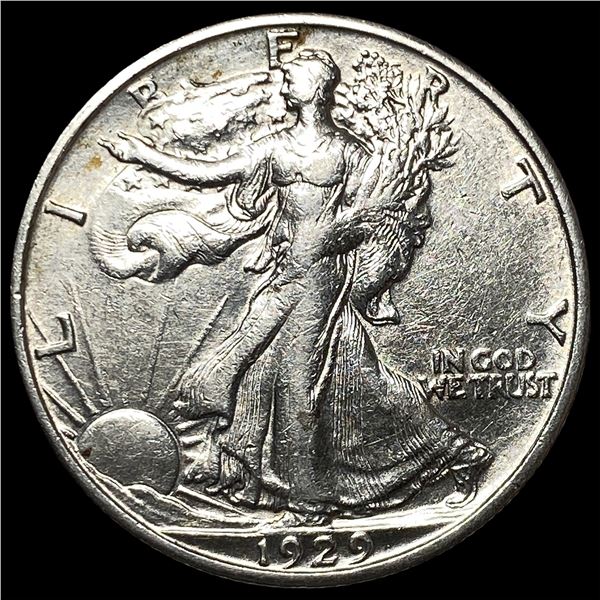 1929-S Silver Walking Liberty Half Dollar  UNCIRCULATED