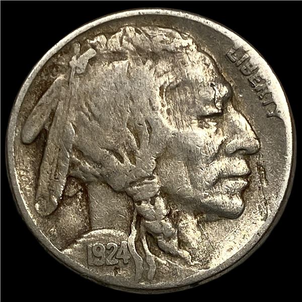 1924-S Buffalo Nickel NEARLY UNCIRCULATED
