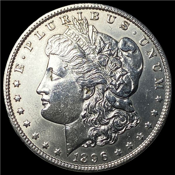 1896 Morgan Silver Dollar ABOUT UNCIRCULATED