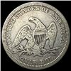 Image 2 : 1857 Silver Seated Liberty Quarter NEARLY  UNCIRCULATED