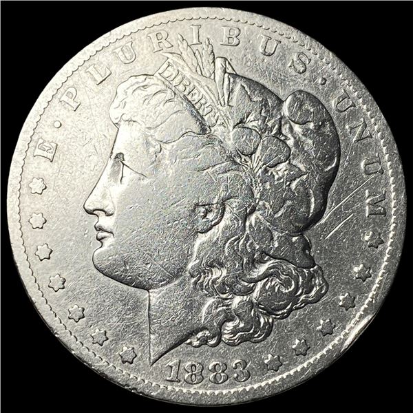 1883-CC Silver Morgan Dollar LIGHTLY CIRCULATED
