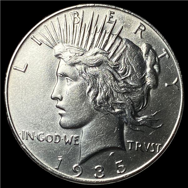 1935 Silver Peace Dollar CHOICE BU