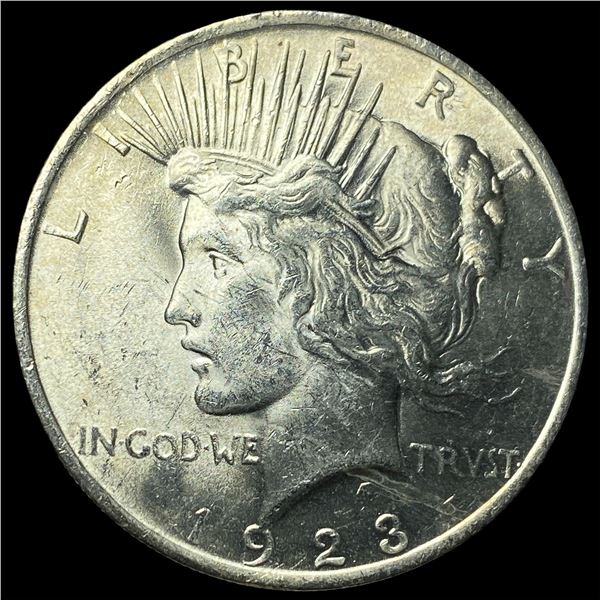 1923 Silver Peace Dollar CHOICE BU