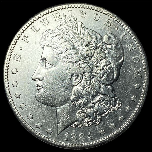 1884-S Silver Morgan Dollar CLOSELY UNCIRCULATED