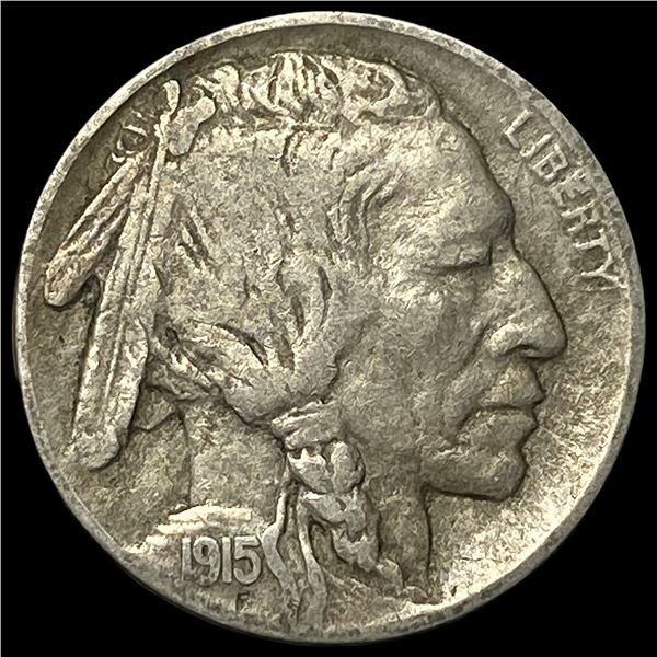 1915-D Buffalo Nickel NEARLY UNCIRCULATED