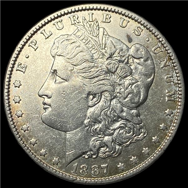 1887 Morgan Silver Dollar CLOSELY  UNCIRCULATED