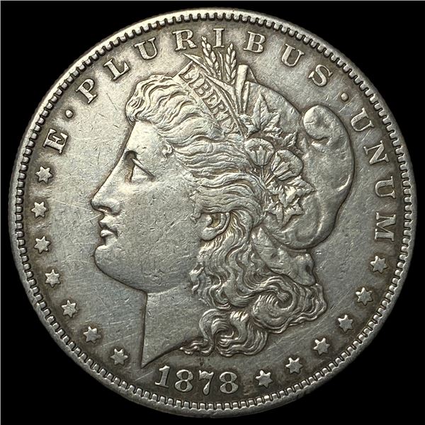 1878-S Silver Morgan Dollar CHOICE AU