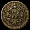 Image 2 : 1853 BN Braided Hair Large Cent CLOSELY  UNCIRCULATED