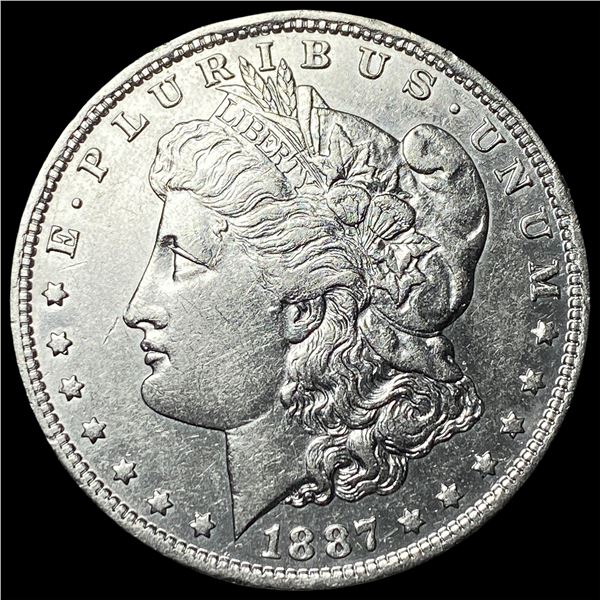 1887-O Silver Morgan Dollar CHOICE AU