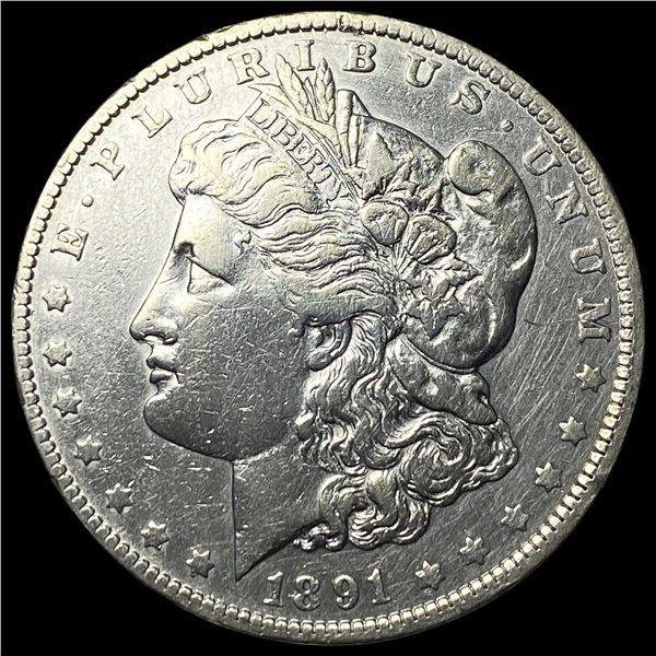 1891-O Silver Morgan Dollar CLOSELY  UNCIRCULATED