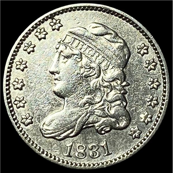 1831 Silver Capped Bust Half Dime  UNCIRCULATED