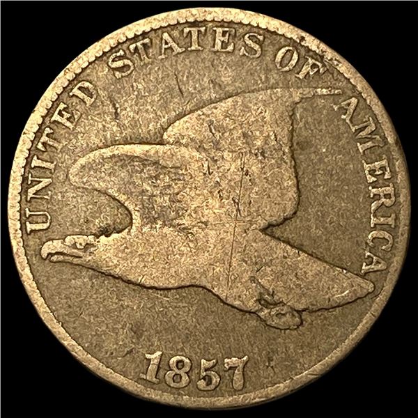 1857 Flying Eagle Cent LIGHTLY CIRCULATED