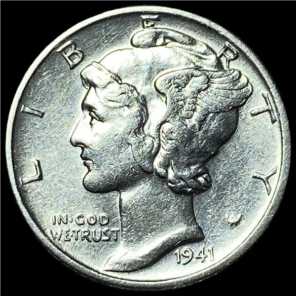 1941-S Silver Mercury Dime UNCIRCULATED