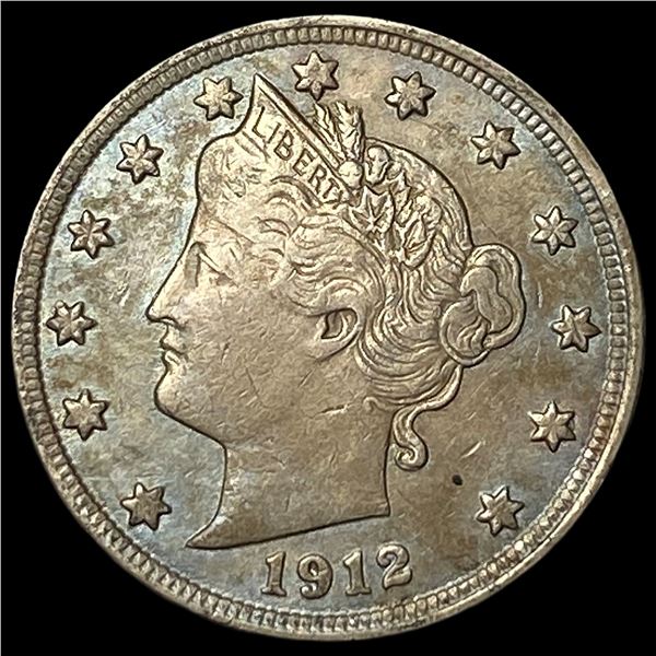 1912 Liberty Head Nickel CLOSELY UNCIRCULATED