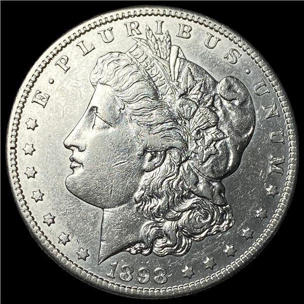 1898-S Silver Morgan Dollar CHOICE AU