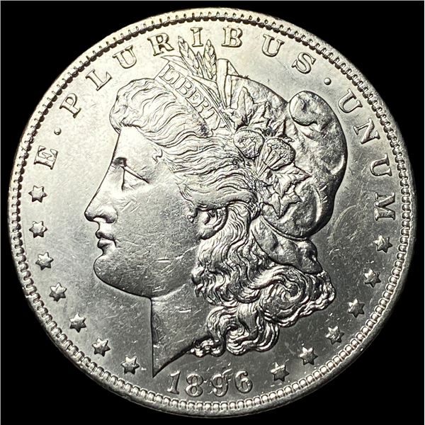 1896-O Silver Morgan Dollar CHOICE AU