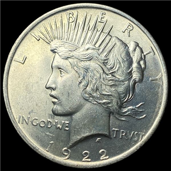 1922 Silver Peace Dollar GEM BU