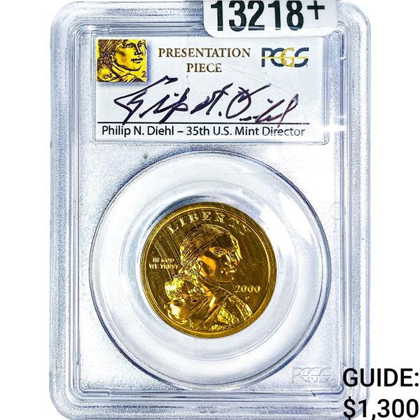 2000-P Sacagawea $1 - Presentation Piece PCGS SP67