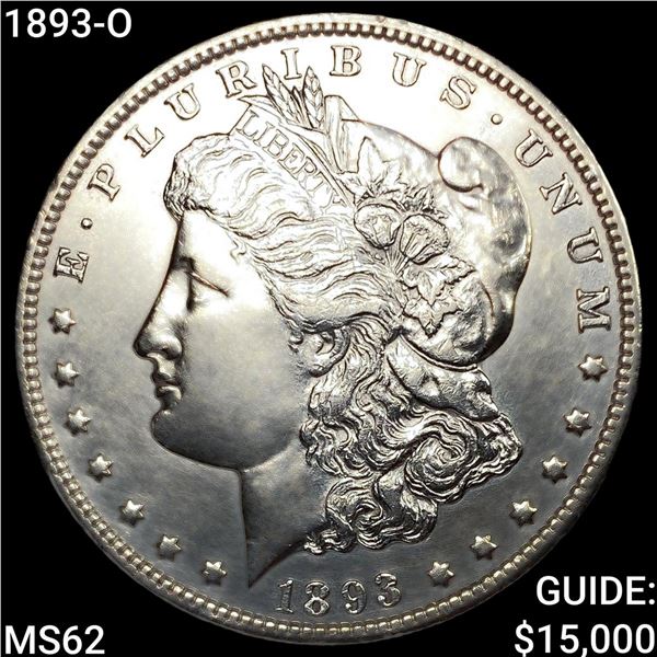 1893-O Morgan Silver Dollar UNCIRCULATED
