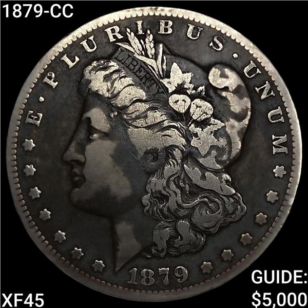 1879-CC Morgan Silver Dollar NEARLY UNCIRCULATED