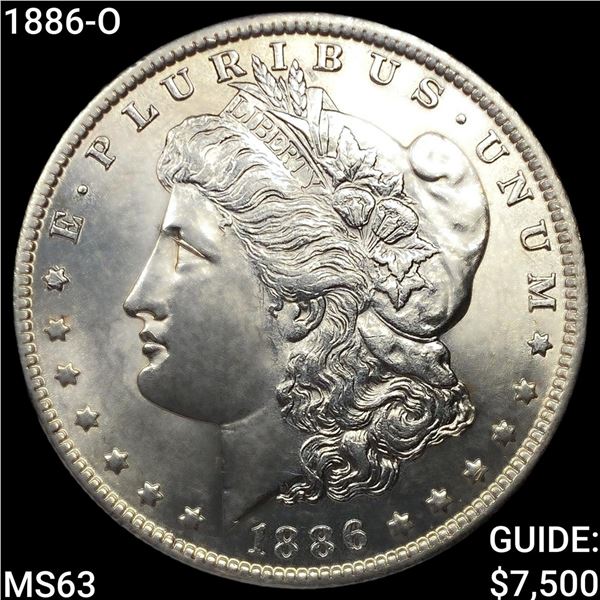 1886-O Morgan Silver Dollar CHOICE BU