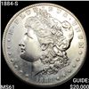 Image 1 : 1884-S Morgan Silver Dollar UNCIRCULATED