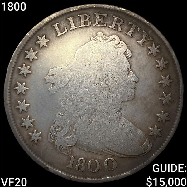 1800 Draped Bust Dollar LIGHTLY CIRCULATED