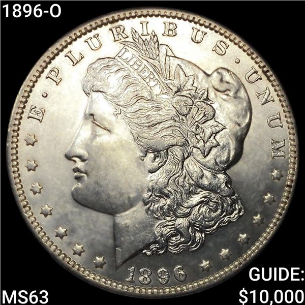 1896-O Morgan Silver Dollar CHOICE BU