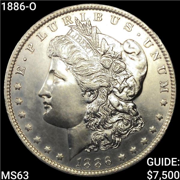 1886-O Morgan Silver Dollar CHOICE BU