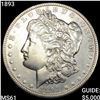 Image 1 : 1893 Morgan Silver Dollar UNCIRCULATED